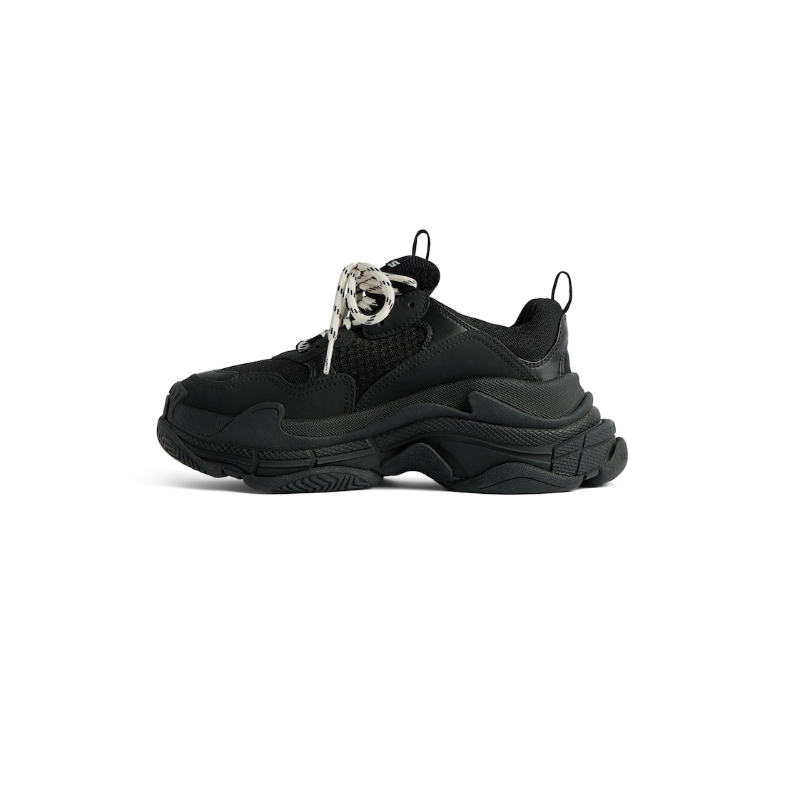 Balenciaga Zapatillas Triple S Para Hombre En Negro