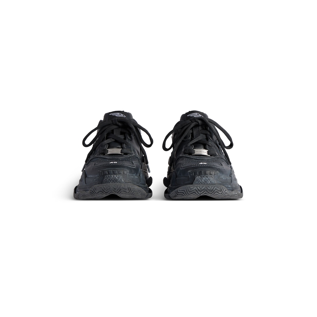 Balenciaga Zapatillas Triple S Sporty Para Hombre En Negro