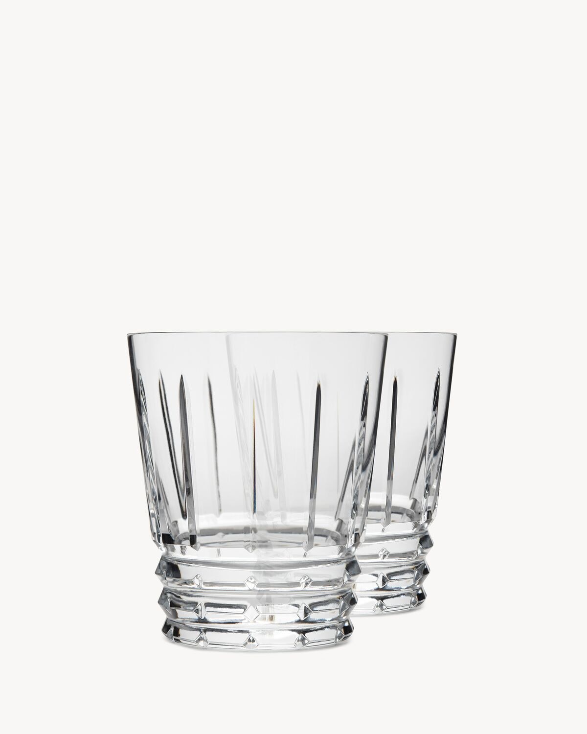 Saint Laurent Baccarat Arlequin And Harmonie Glasses