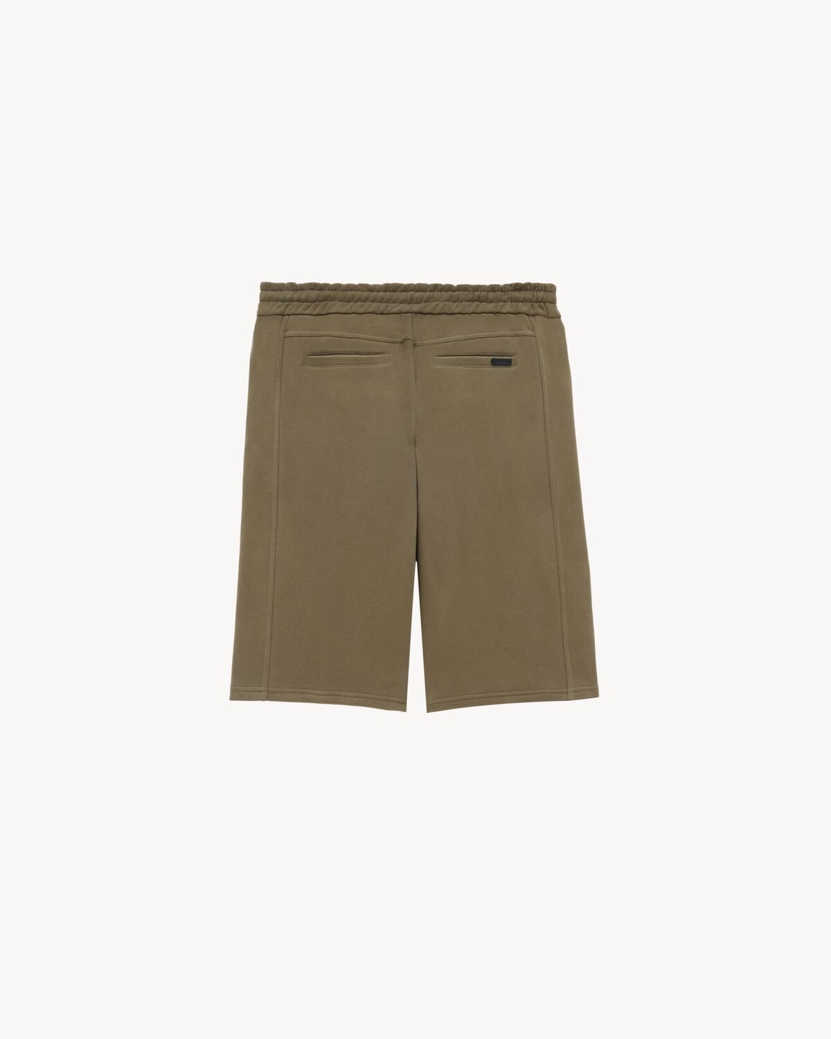 Saint Laurent Bermudas Cassandre De Muletón De Algodón