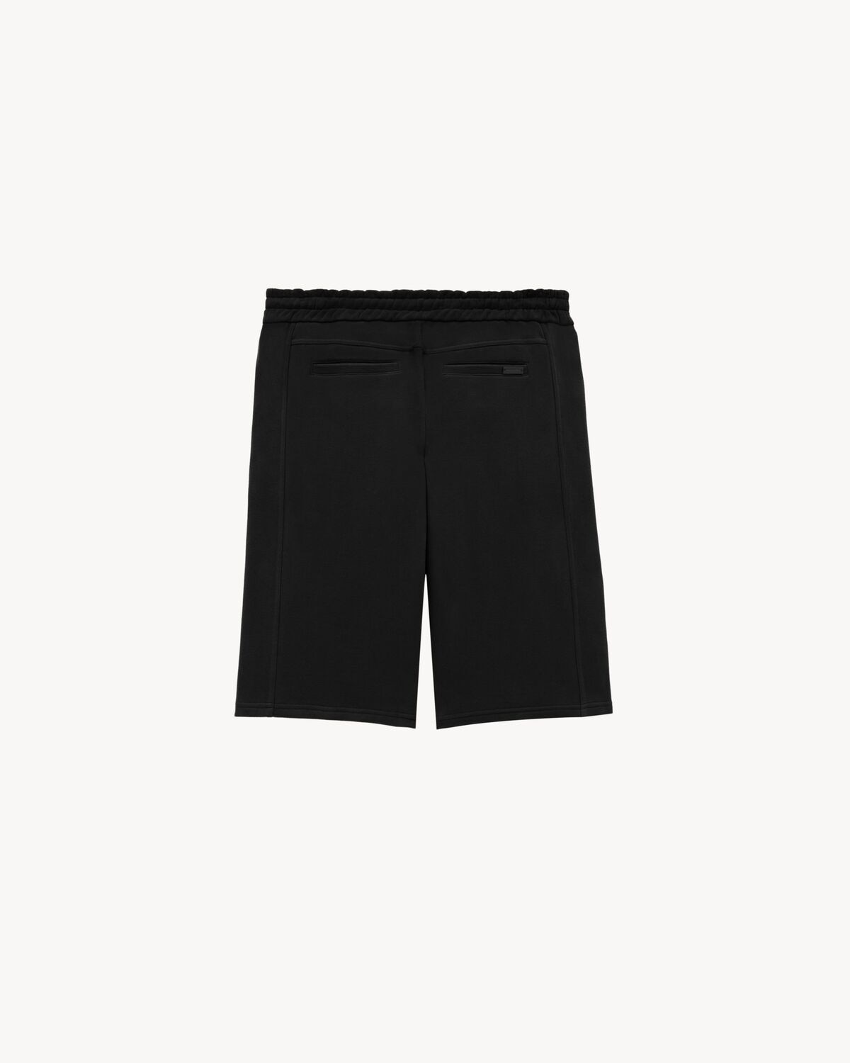Saint Laurent Bermudas Cassandre De Muletón De Algodón