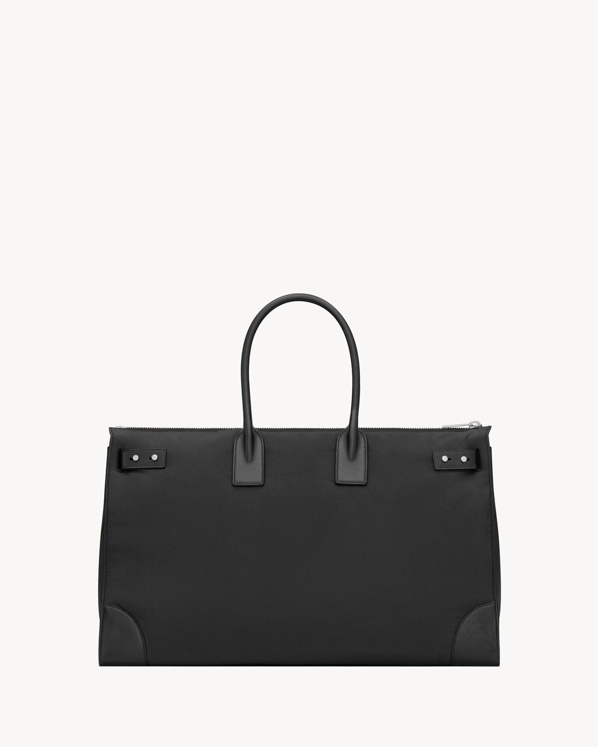 Saint Laurent Bolso Marinero 48 h Sac De Jour De Nailon Y Piel