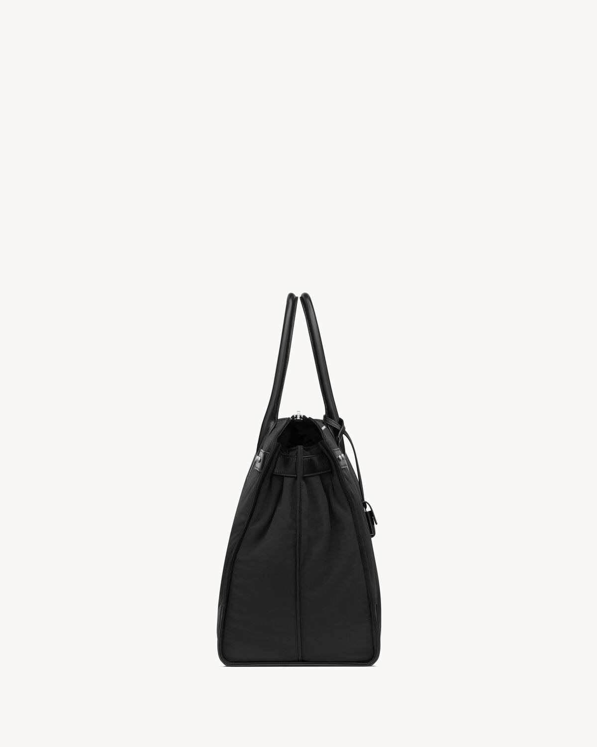 Saint Laurent Bolso Marinero 48 h Sac De Jour De Nailon Y Piel
