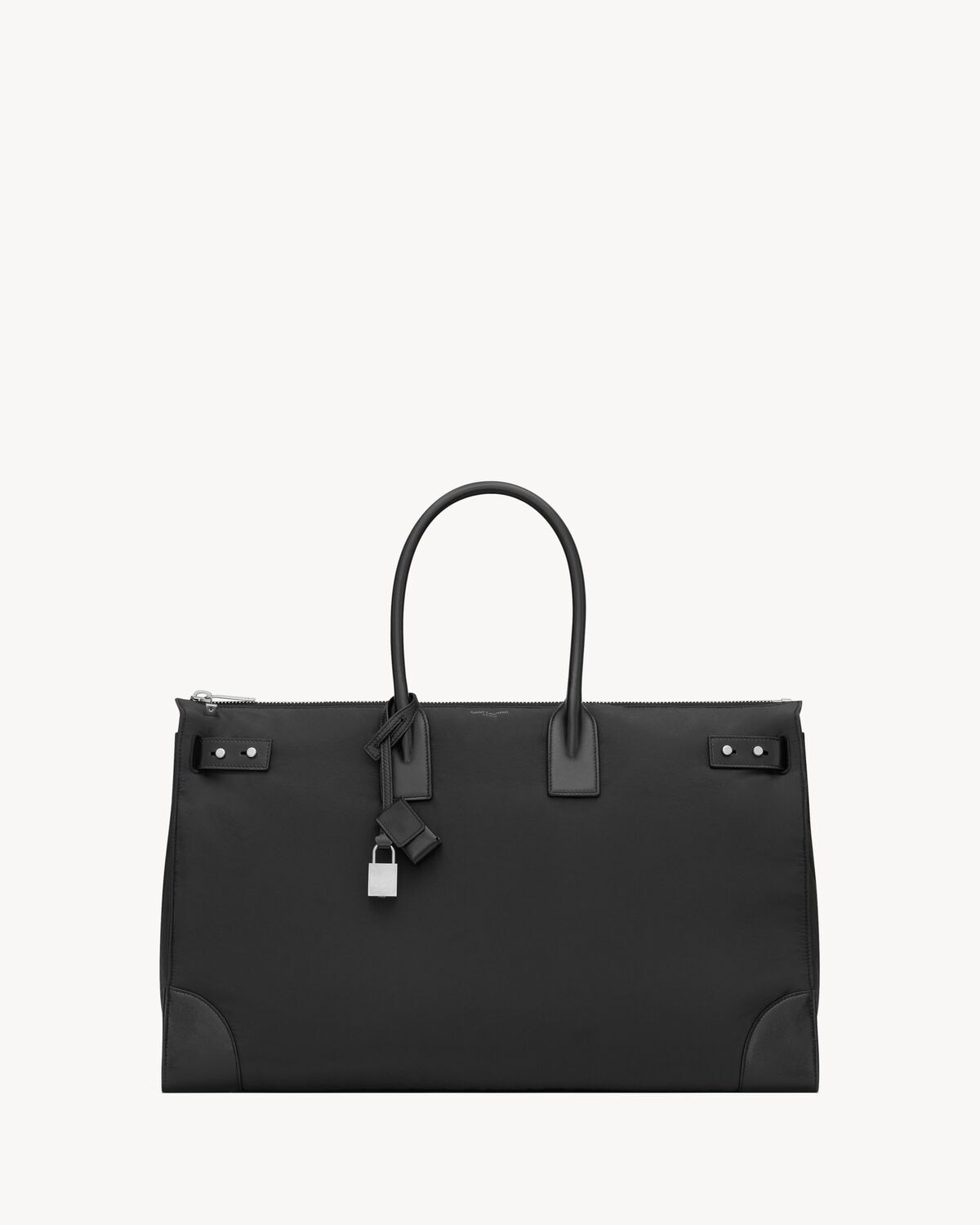 Saint Laurent bolso marinero 48 h sac de jour de nailon y piel