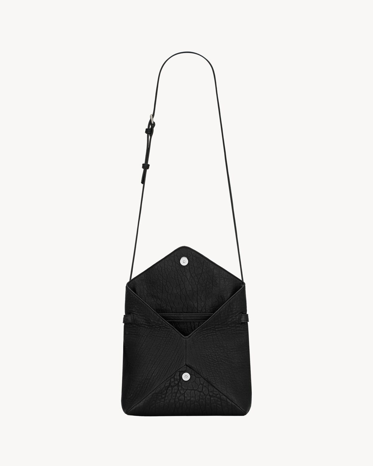 Saint Laurent Bolso Messenger Tipo Sobre Cassandre De Piel De Cordero