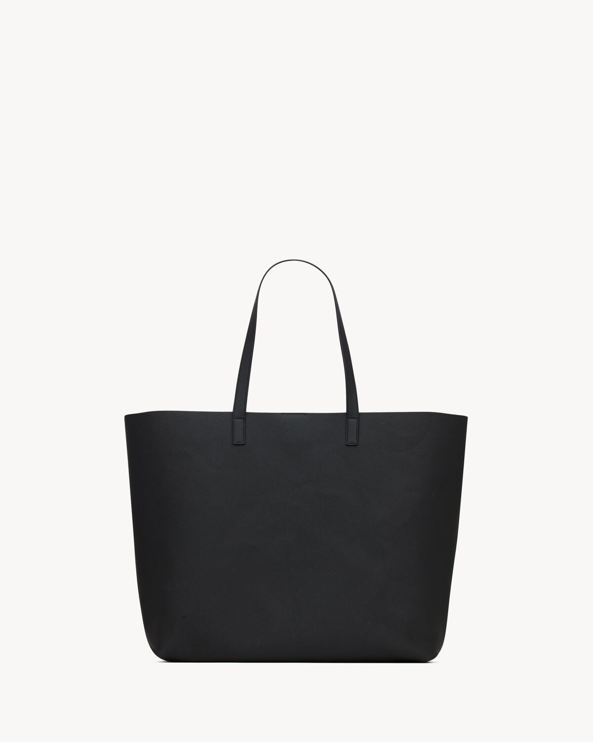 Saint Laurent Bolso Shopper Bold East/west De Piel Granulada