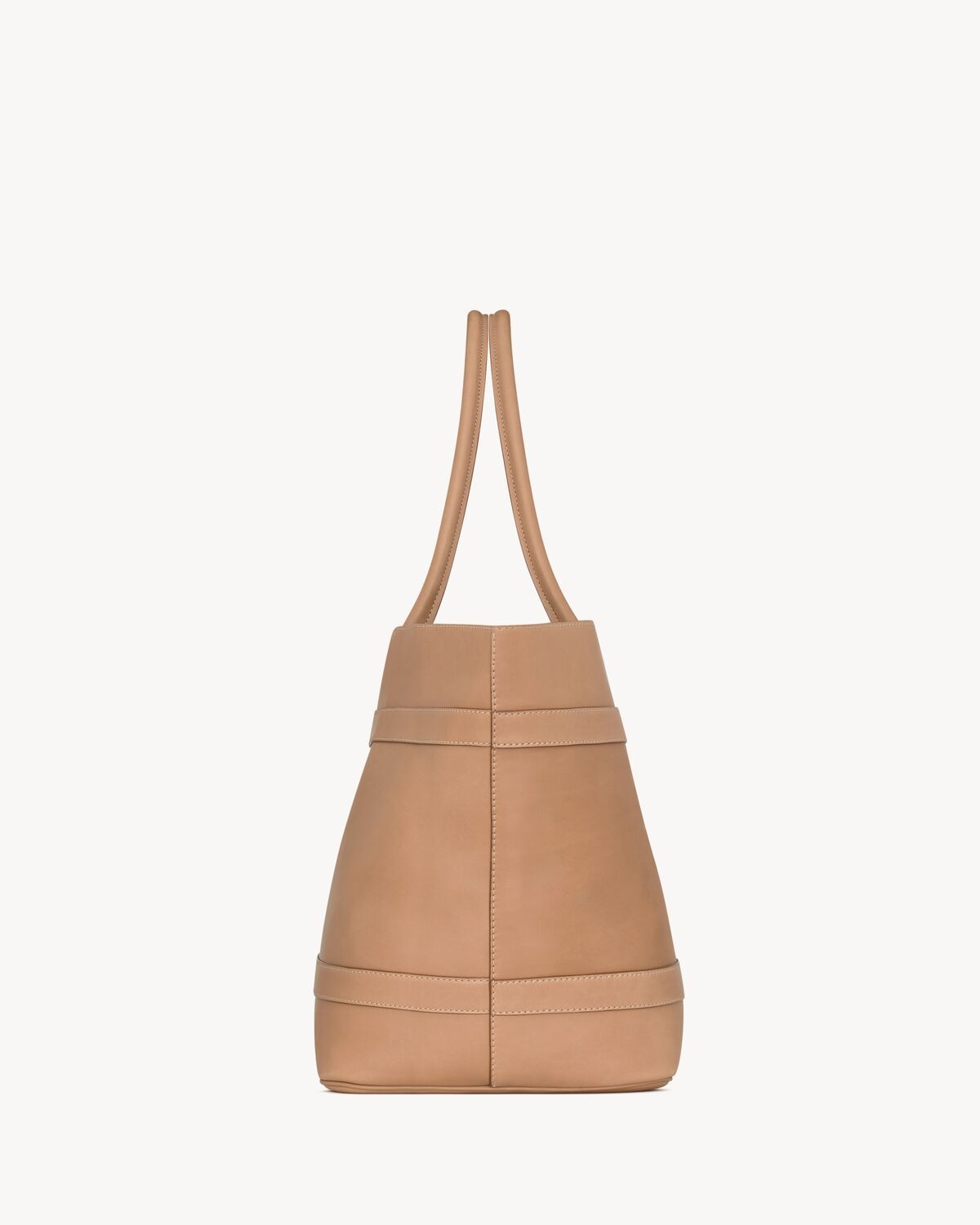 Saint Laurent Bolso Tote Rive Gauche De Piel De Curtido Vegetal