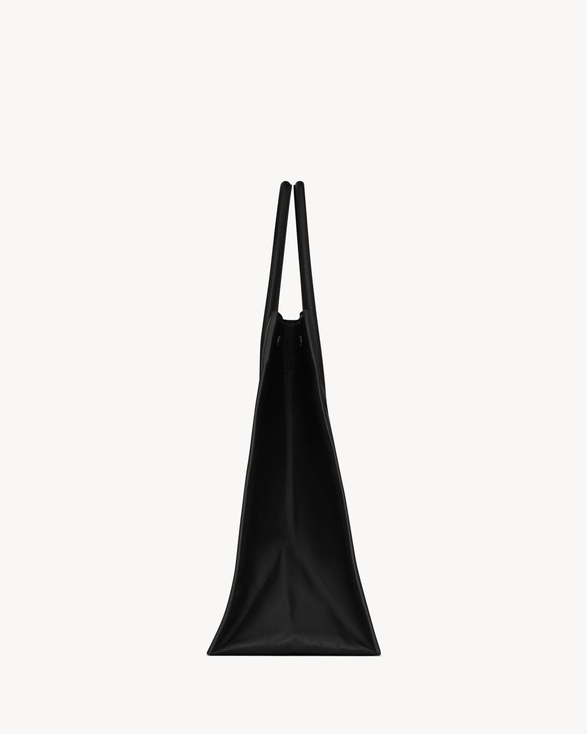 Saint Laurent Bolso Tote Rive Gauche Large De Piel Lisa