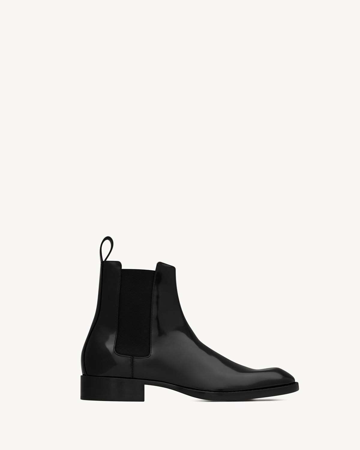 Saint Laurent botines chelsea vadim de piel brillante