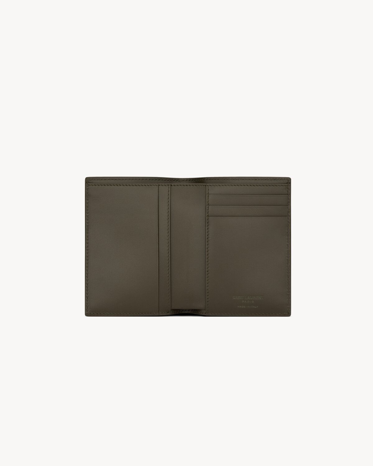 Saint Laurent Cartera Saint Laurent Paris De Piel Lisa