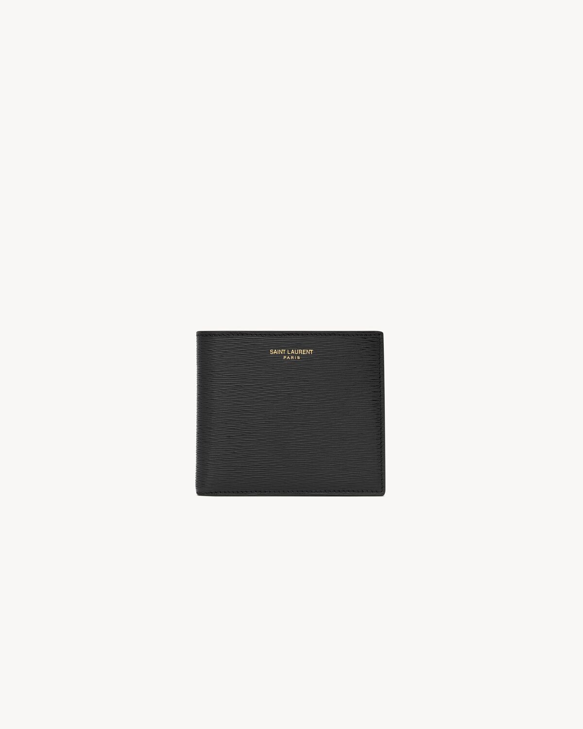 Saint Laurent cartera saint laurent paris east/west de piel repujada efecto ondulado