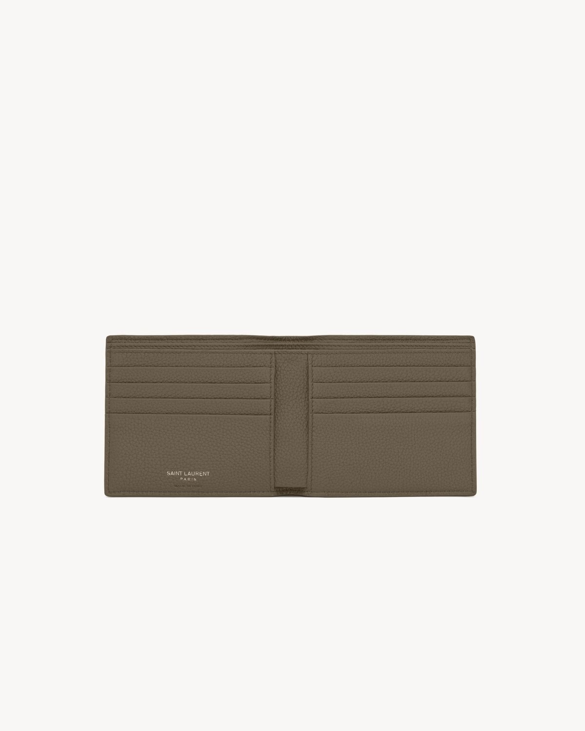 Saint Laurent Cartera Tiny Cassandre East/west De Piel Granulada
