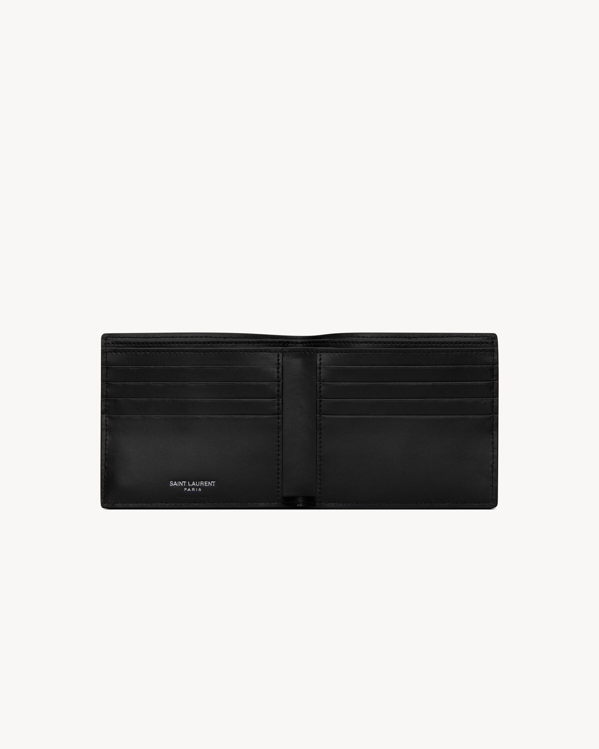 Saint Laurent Cartera Tiny Cassandre East/west De Piel Mate
