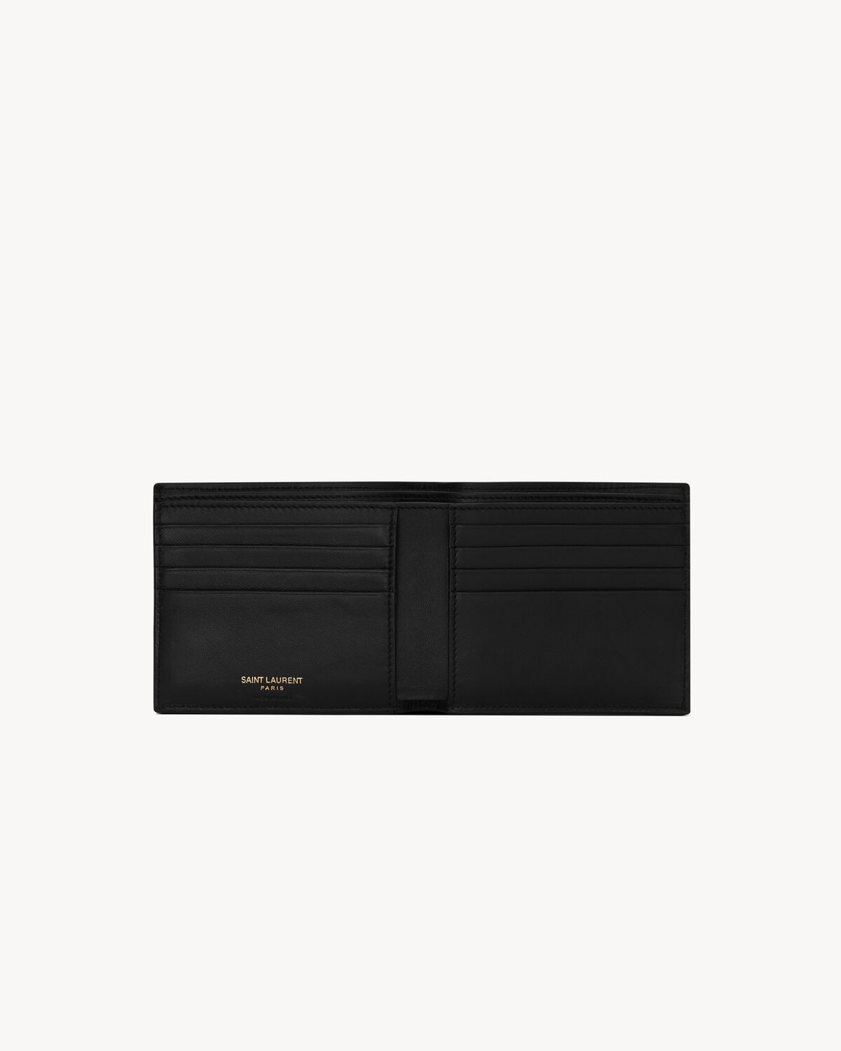 Saint Laurent Cartera Tiny Cassandre East/west Tiny De Piel Repujada De Cocodrilo Mate