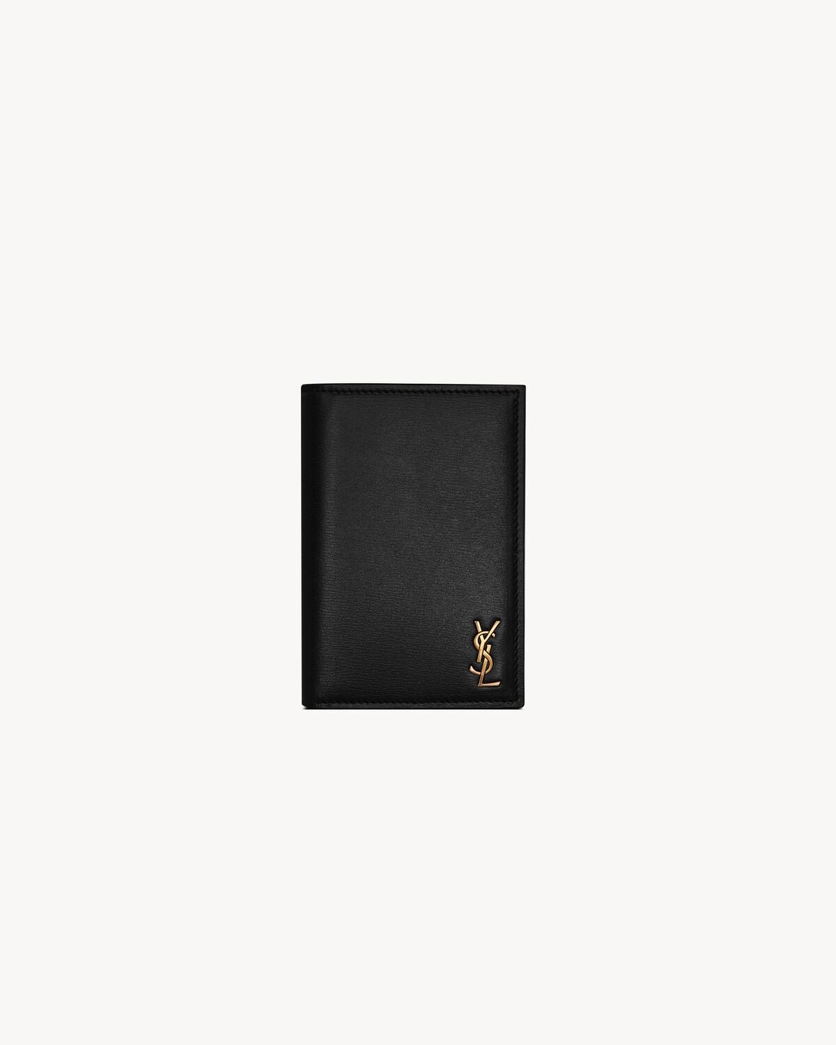 Saint Laurent cartera tiny cassandre tiny de piel brillante