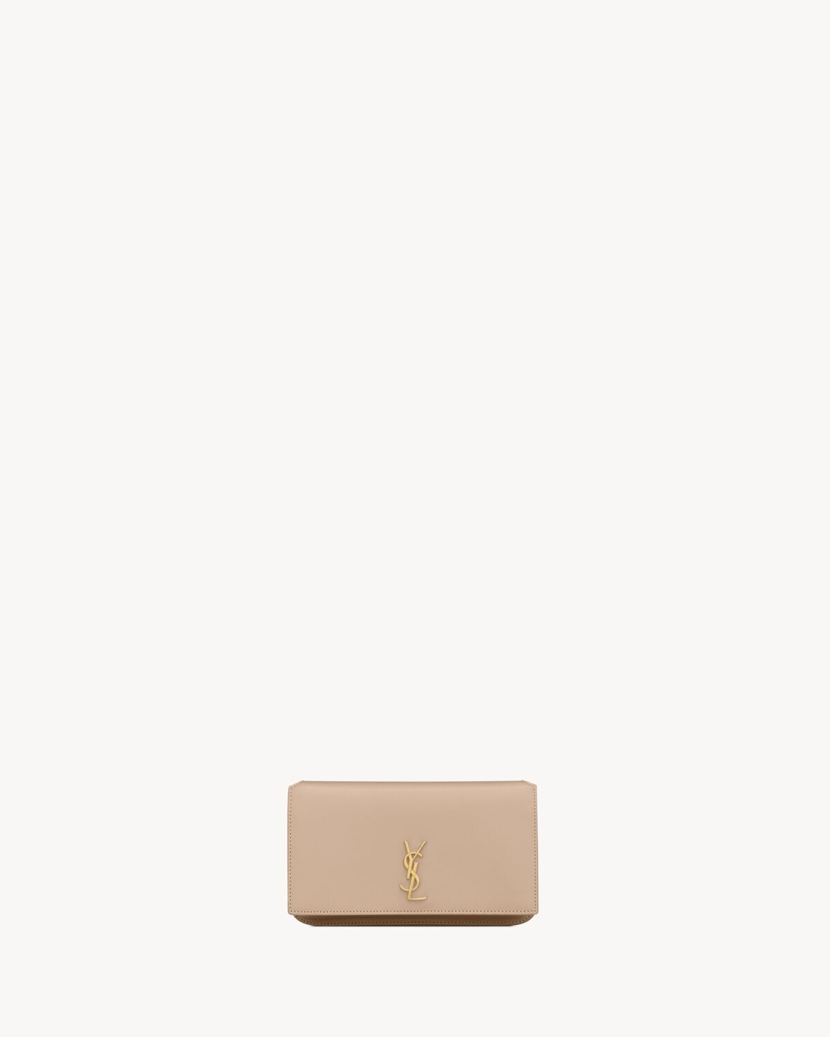 Saint Laurent Cassandre Funda Para Teléfono De Piel Lisa