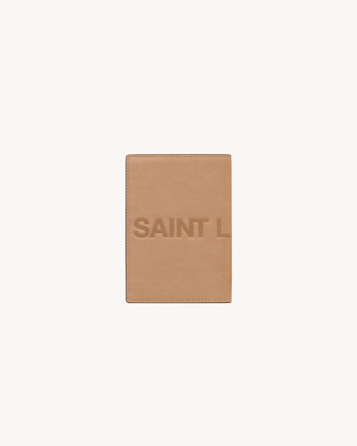 Saint Laurent Funda Para Pasaporte Saint Laurent De Piel De Curtido Vegetal