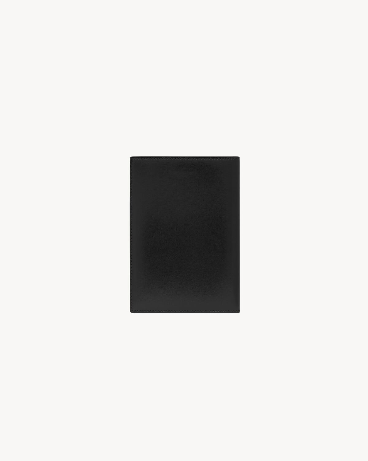 Saint Laurent Funda Para Pasaporte Saint Laurent Paris De Piel Lacada