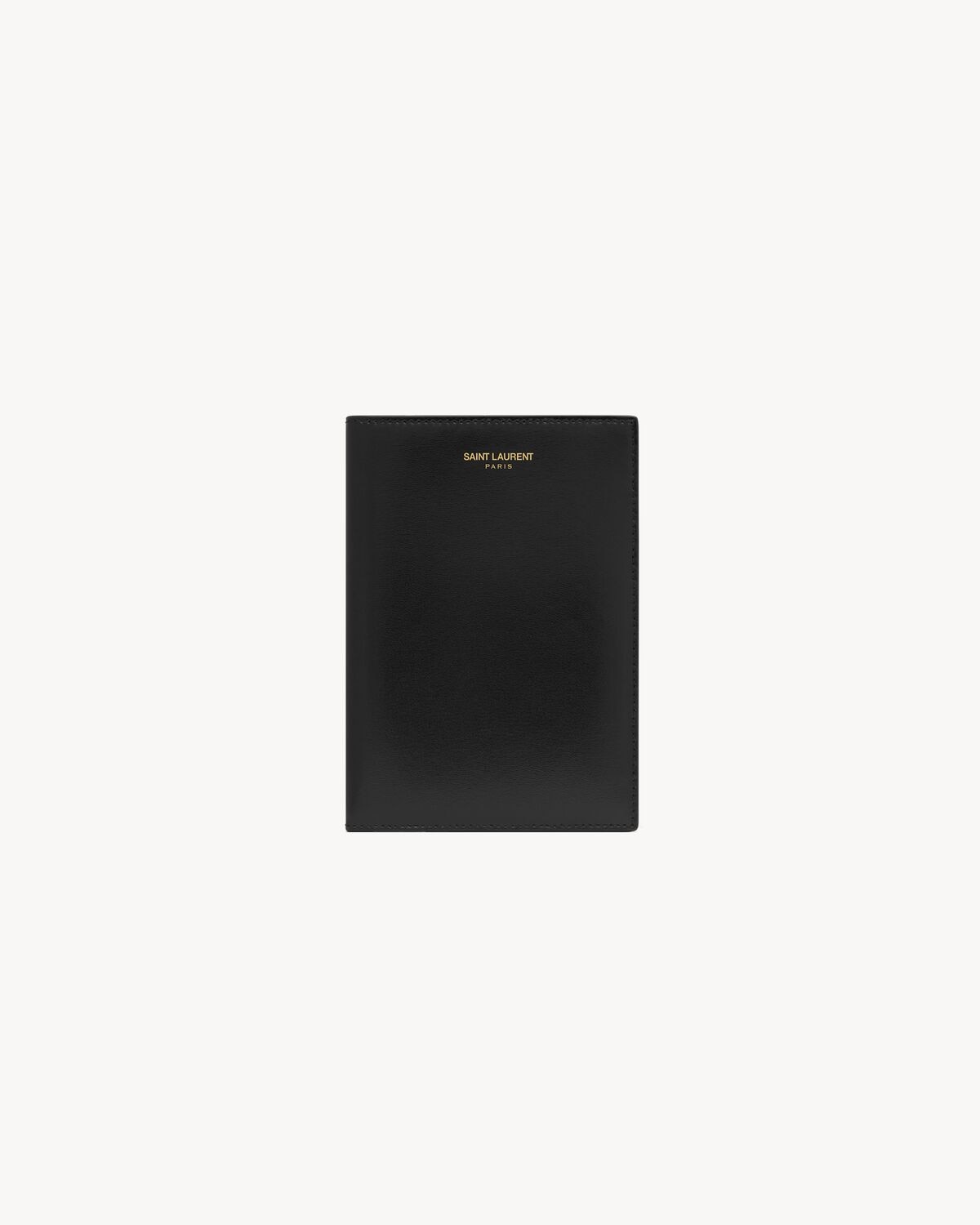 Saint Laurent funda para pasaporte saint laurent paris de piel lacada