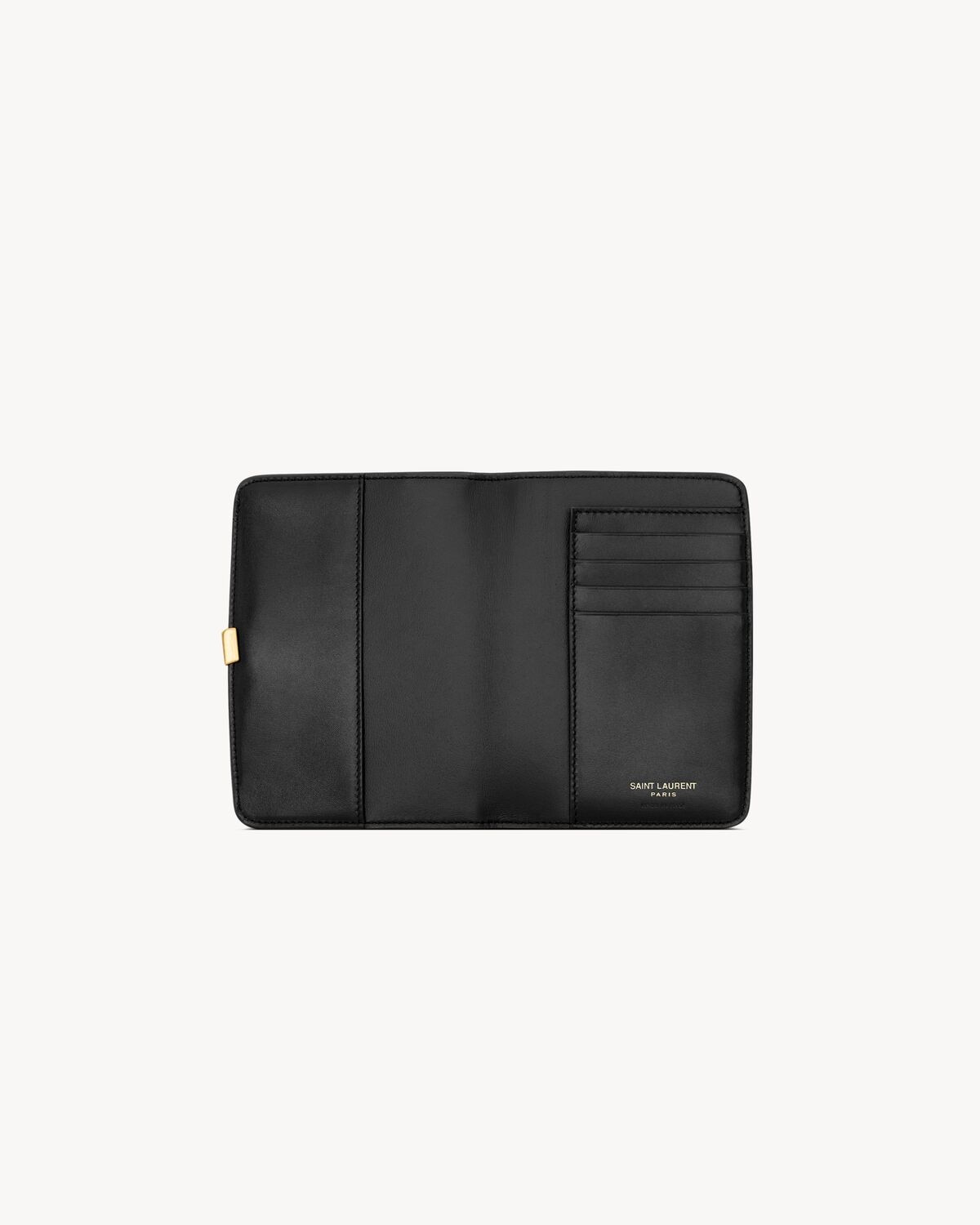 Saint Laurent Funda Para Pasaporte Voltaire De Piel Box Saint Laurent