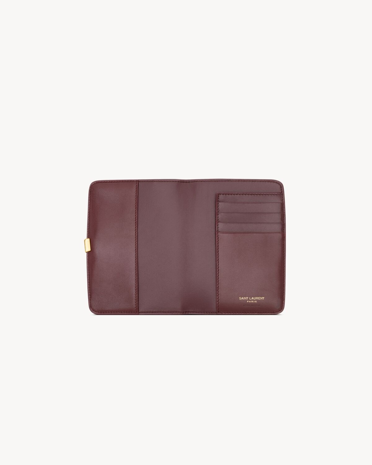 Saint Laurent Funda Para Pasaporte Voltaire De Piel Box Saint Laurent