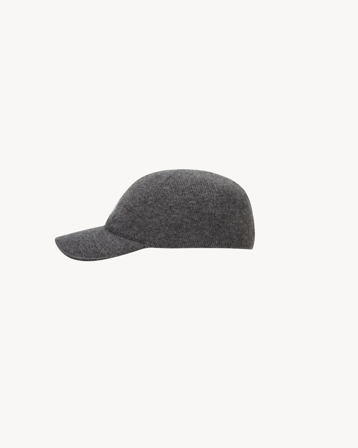 Saint Laurent Gorra De Béisbol De Punto Saint Laurent De Cachemira
