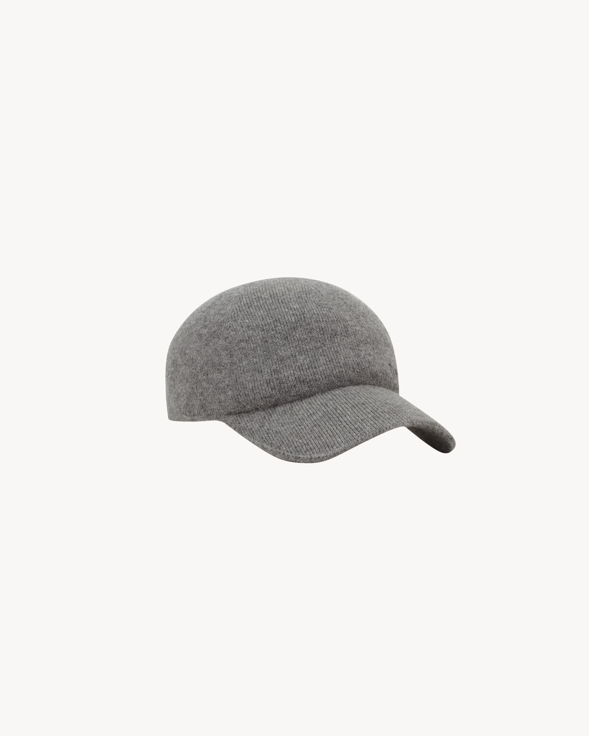 Saint Laurent Gorra De Béisbol De Punto Saint Laurent De Cachemira