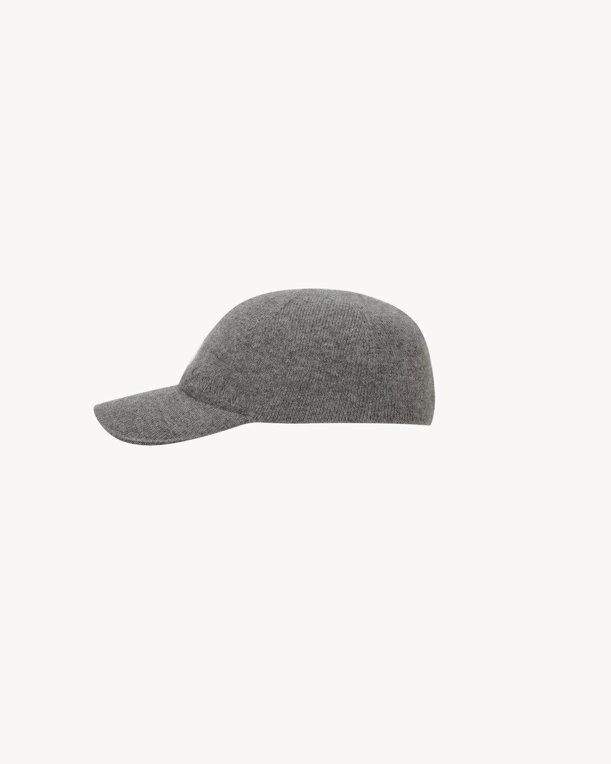 Saint Laurent Gorra De Béisbol De Punto Saint Laurent De Cachemira