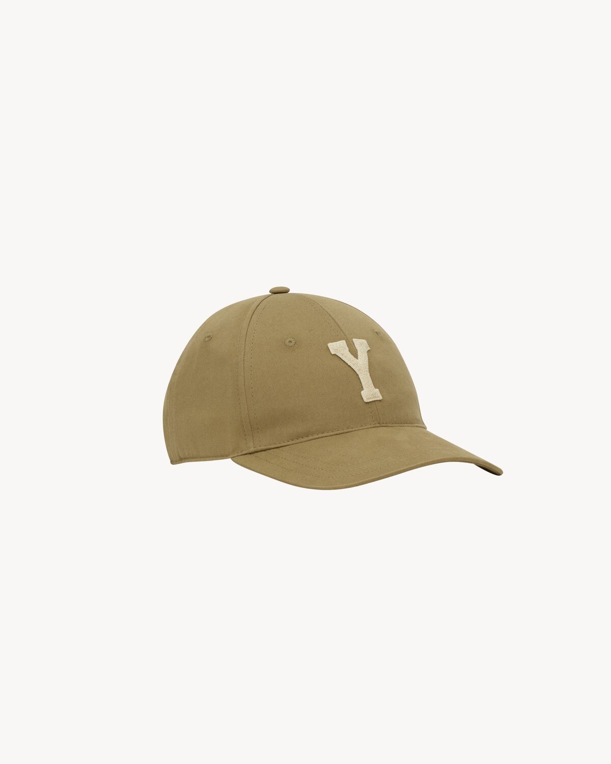 Saint Laurent Gorra Estilo Universitario Y De Gabardina
