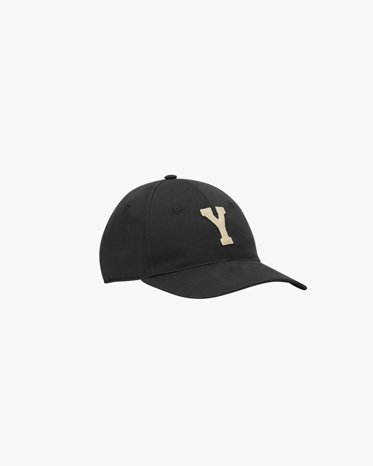 Saint Laurent Gorra Estilo Universitario Y De Gabardina