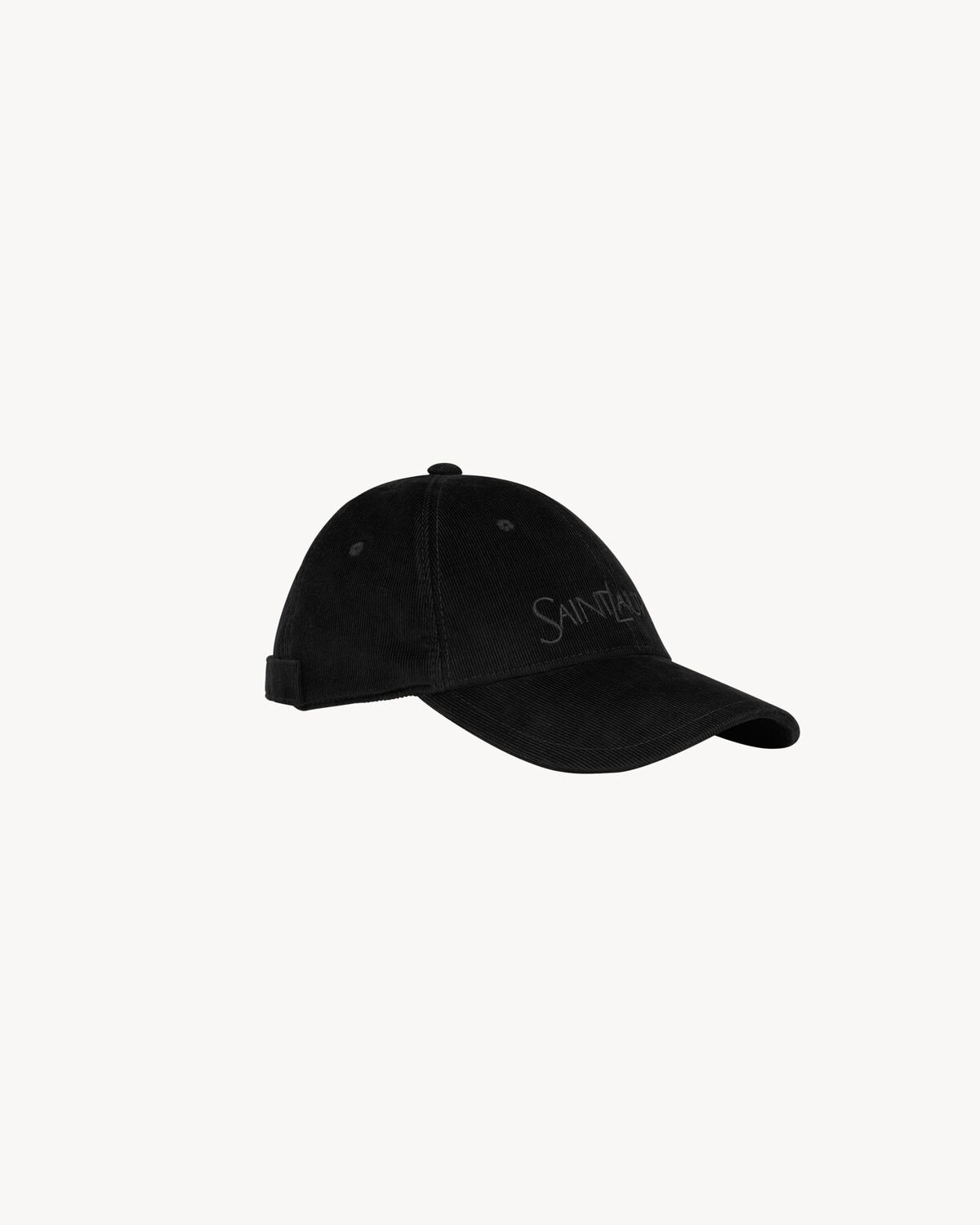 Saint Laurent Gorra Saint Laurent Estilo Vintage De Pana