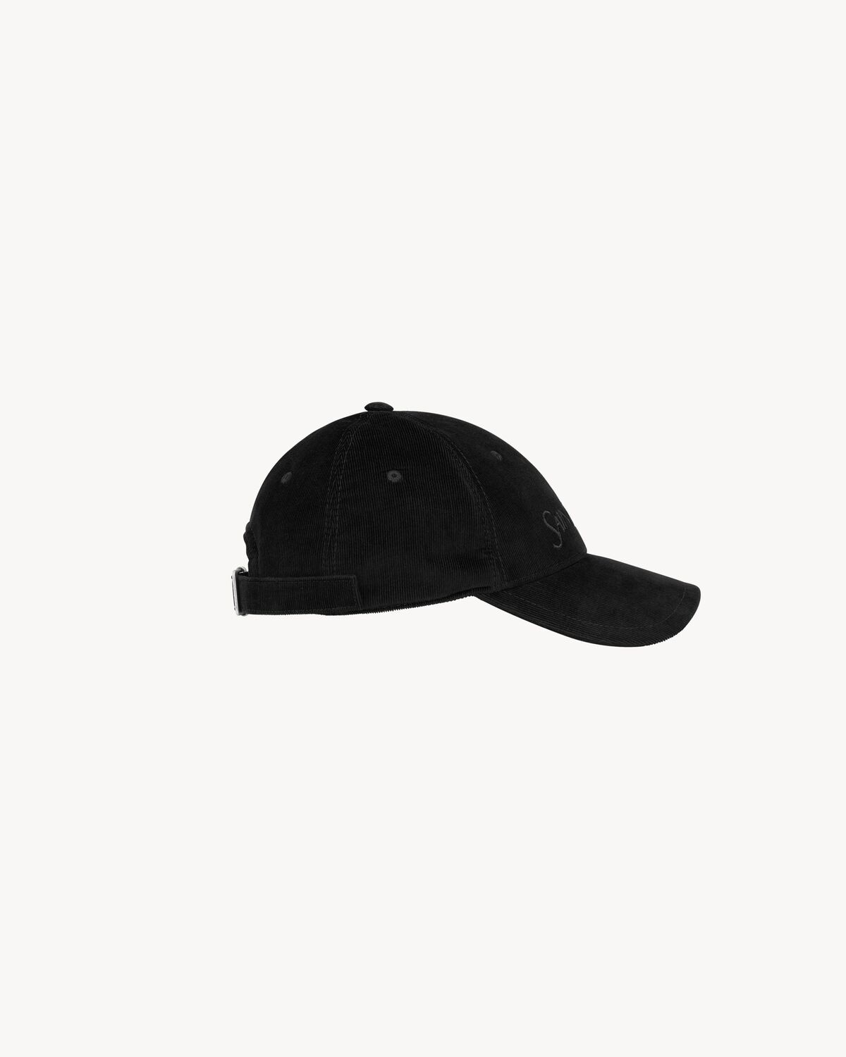 Saint Laurent Gorra Saint Laurent Estilo Vintage De Pana