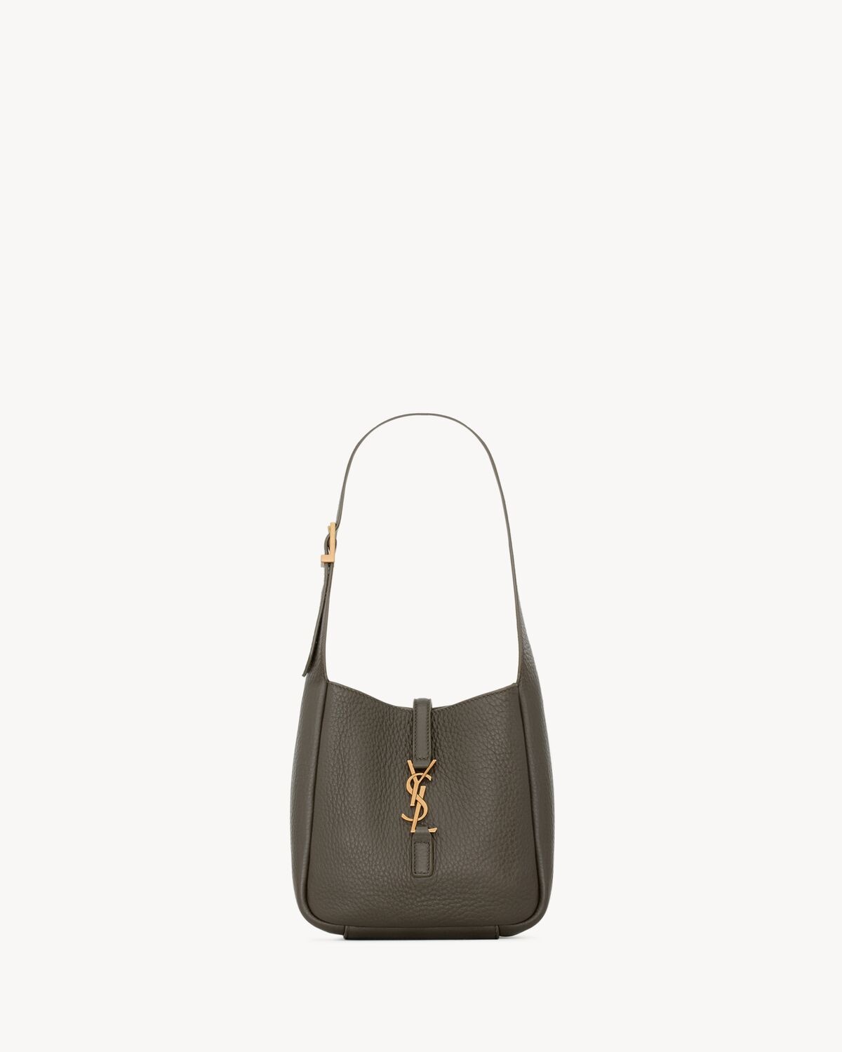 Saint Laurent le 5 à 7 baby flexible de piel granulada