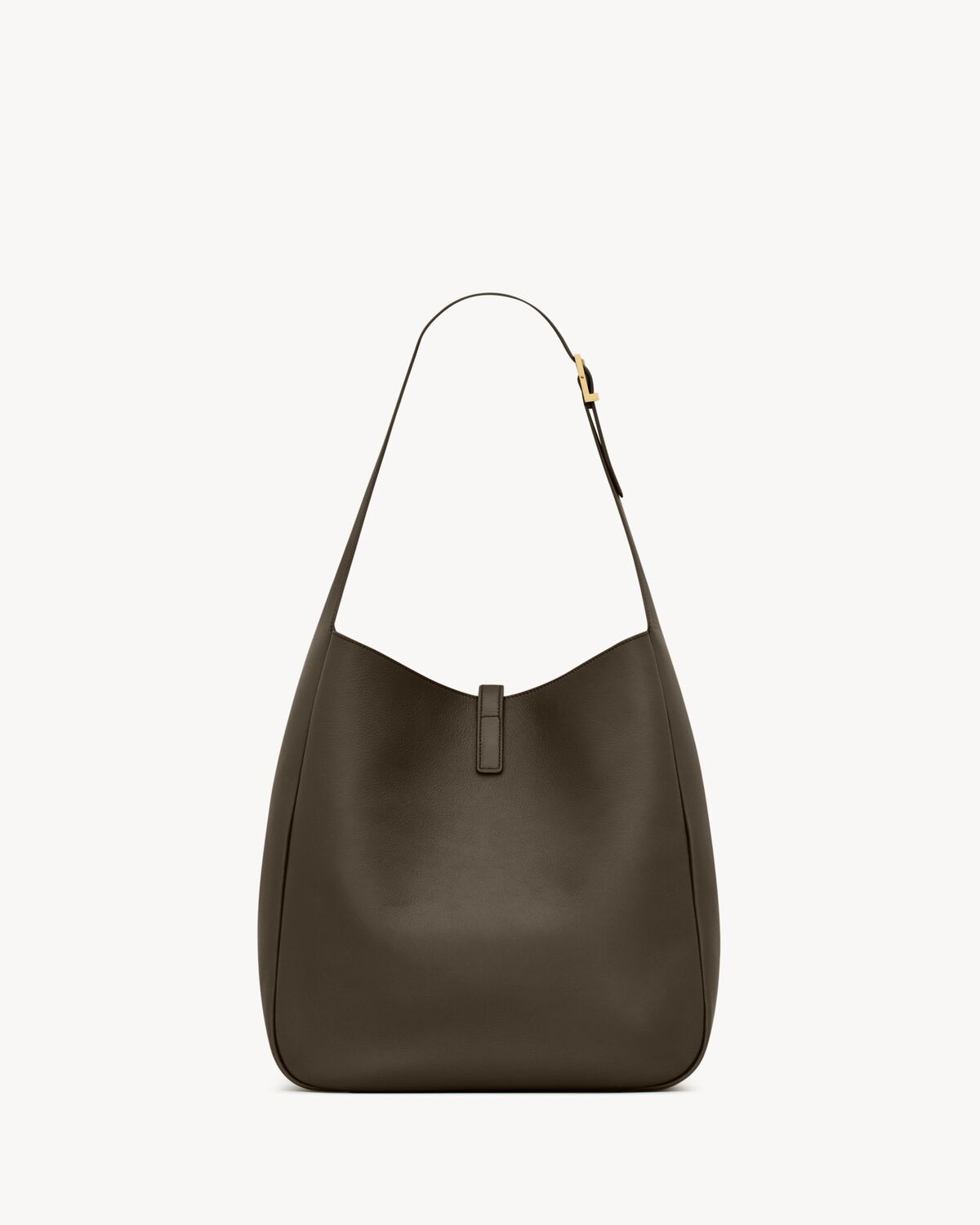 Saint Laurent Le 5 à 7 Large Y Flexible De Piel Granulada