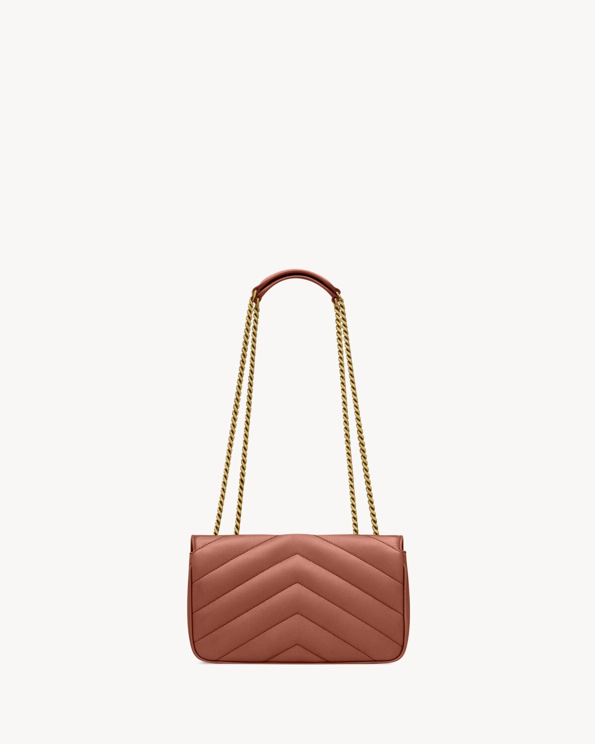 Saint Laurent Loulou Small De Piel De Cordero Matelassé