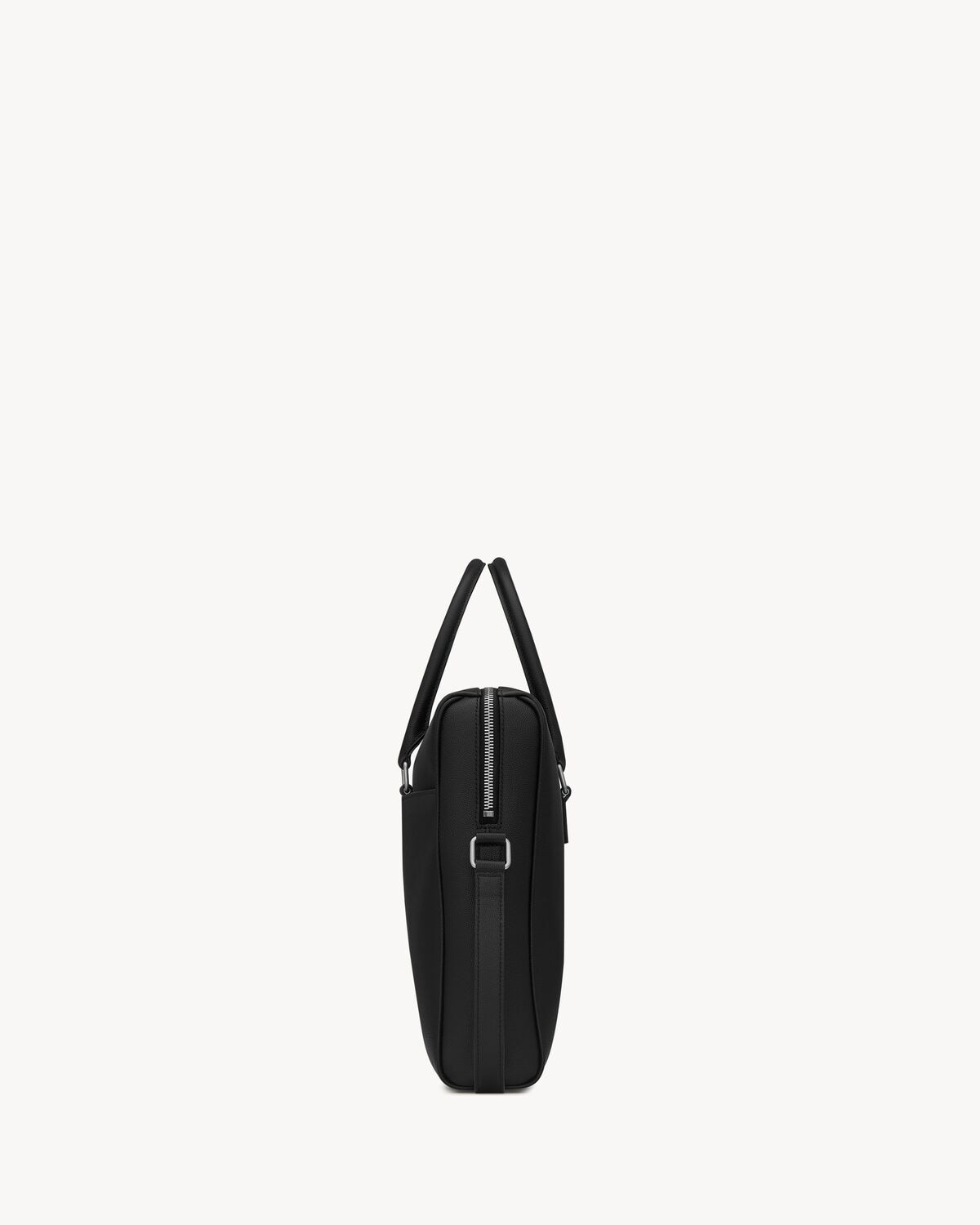 Saint Laurent Maletín Duffle De Piel Repujada Grain De Poudre