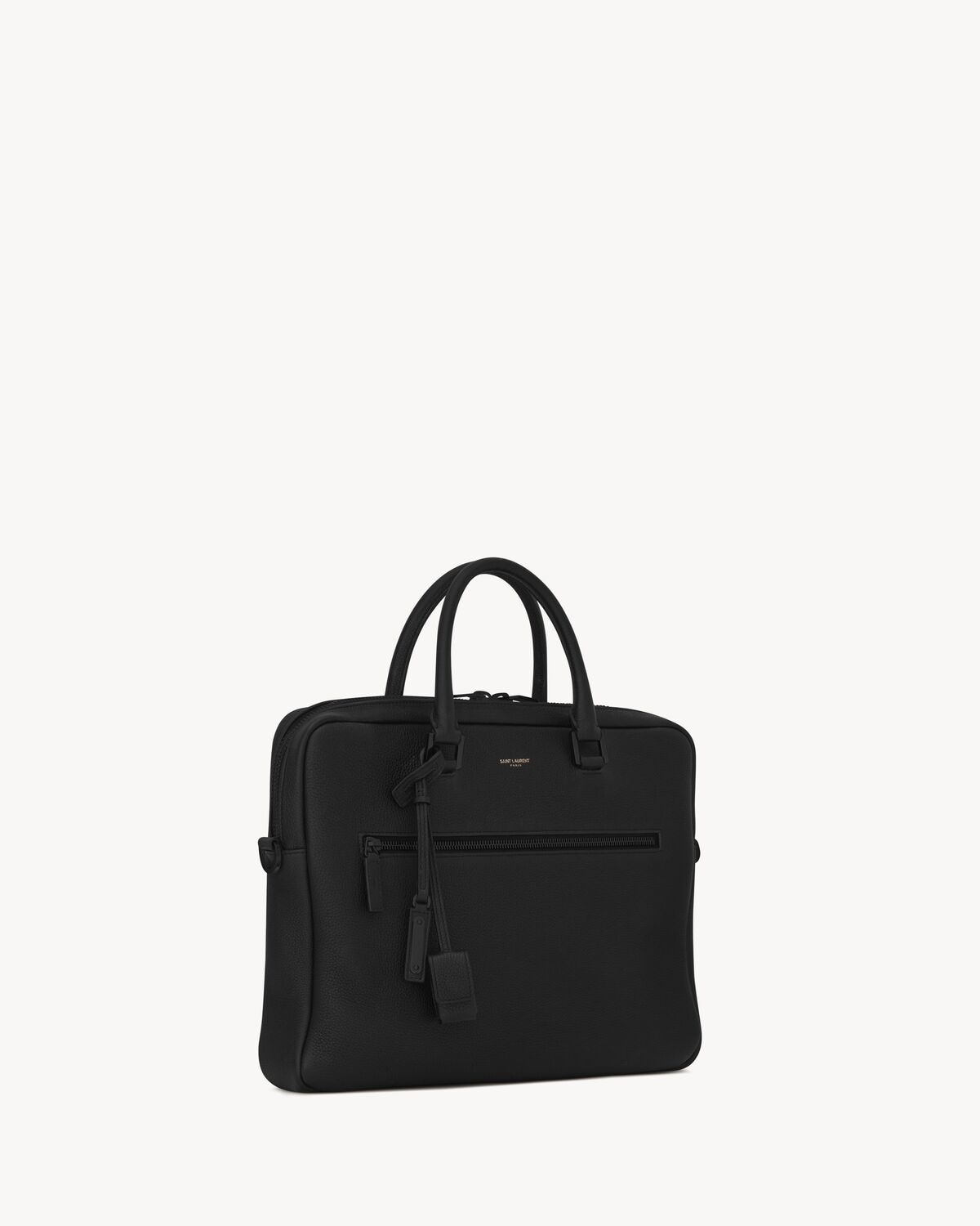 Saint Laurent Maletín Sac De Jour De Piel Granulada