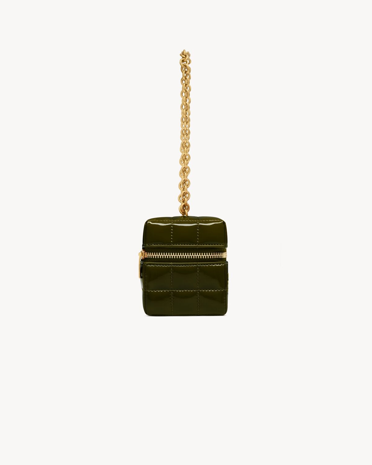 Saint Laurent Minibolso Cubo Cassandre Matelassé Carré De Charol