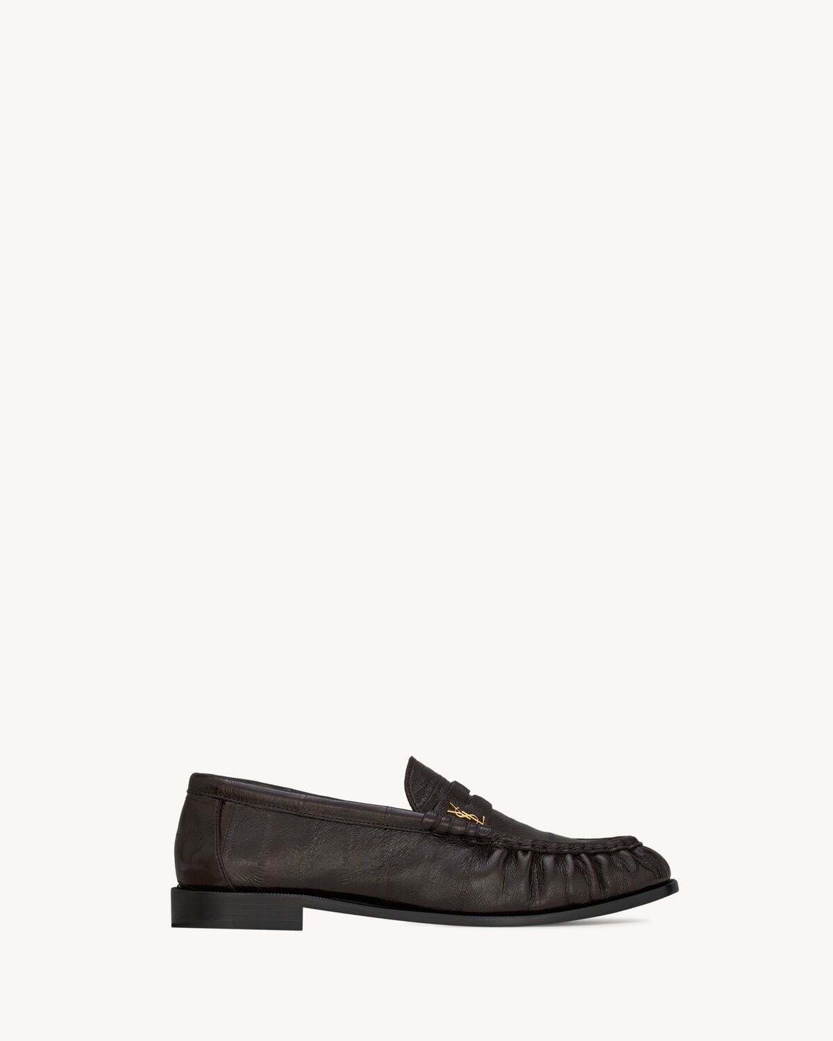 Saint Laurent Mocasines Le Loafer De Piel De Anguila