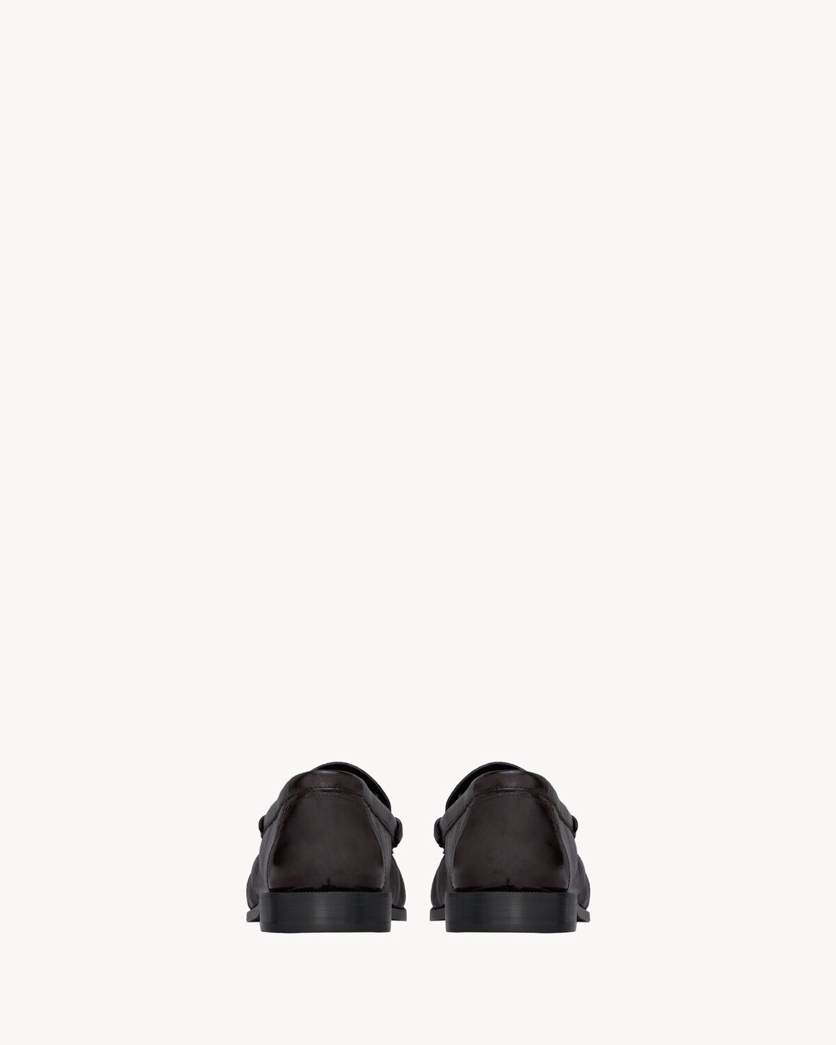 Saint Laurent Mocasines Le Loafer De Piel De Anguila