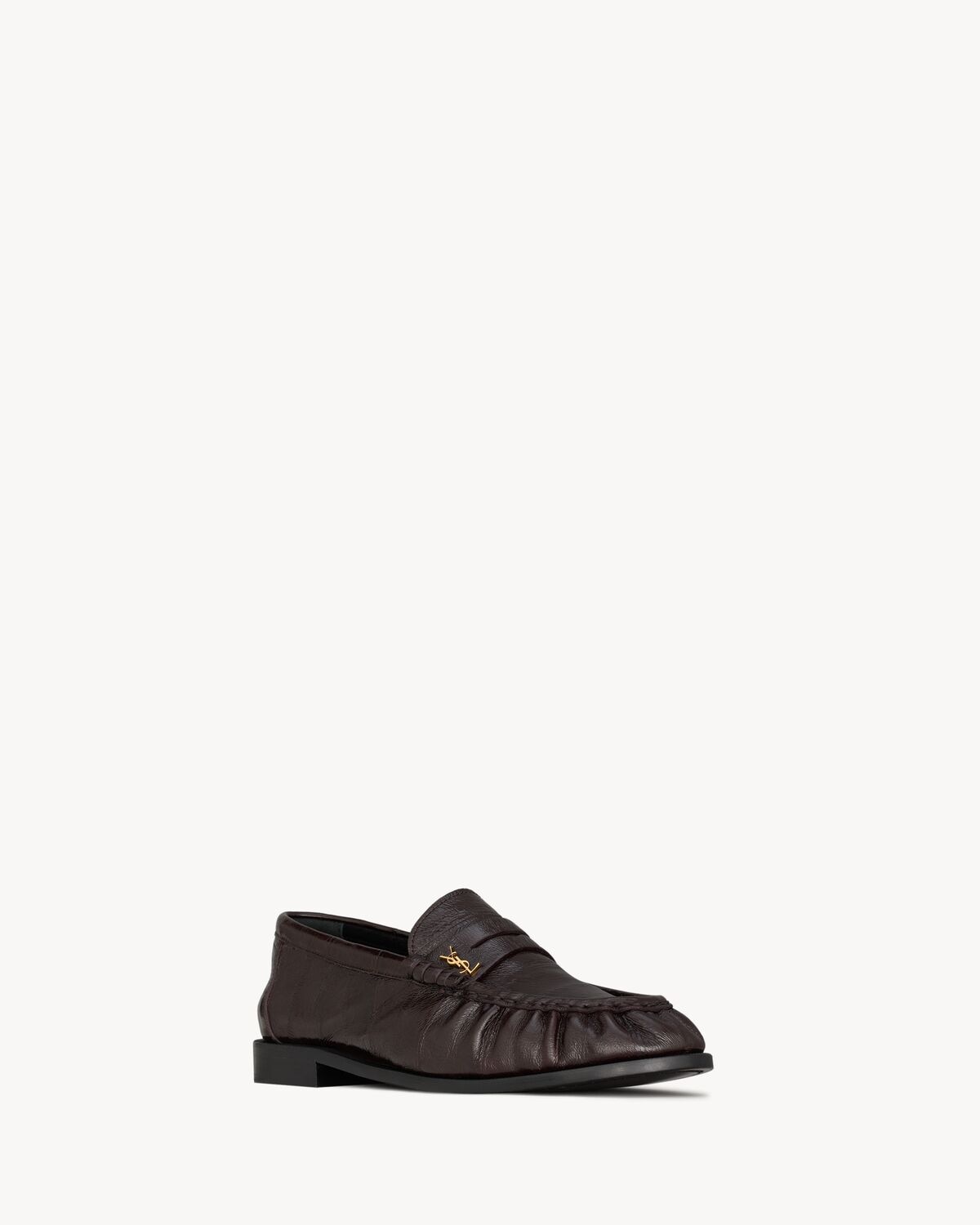 Saint Laurent Mocasines Le Loafer De Piel De Anguila