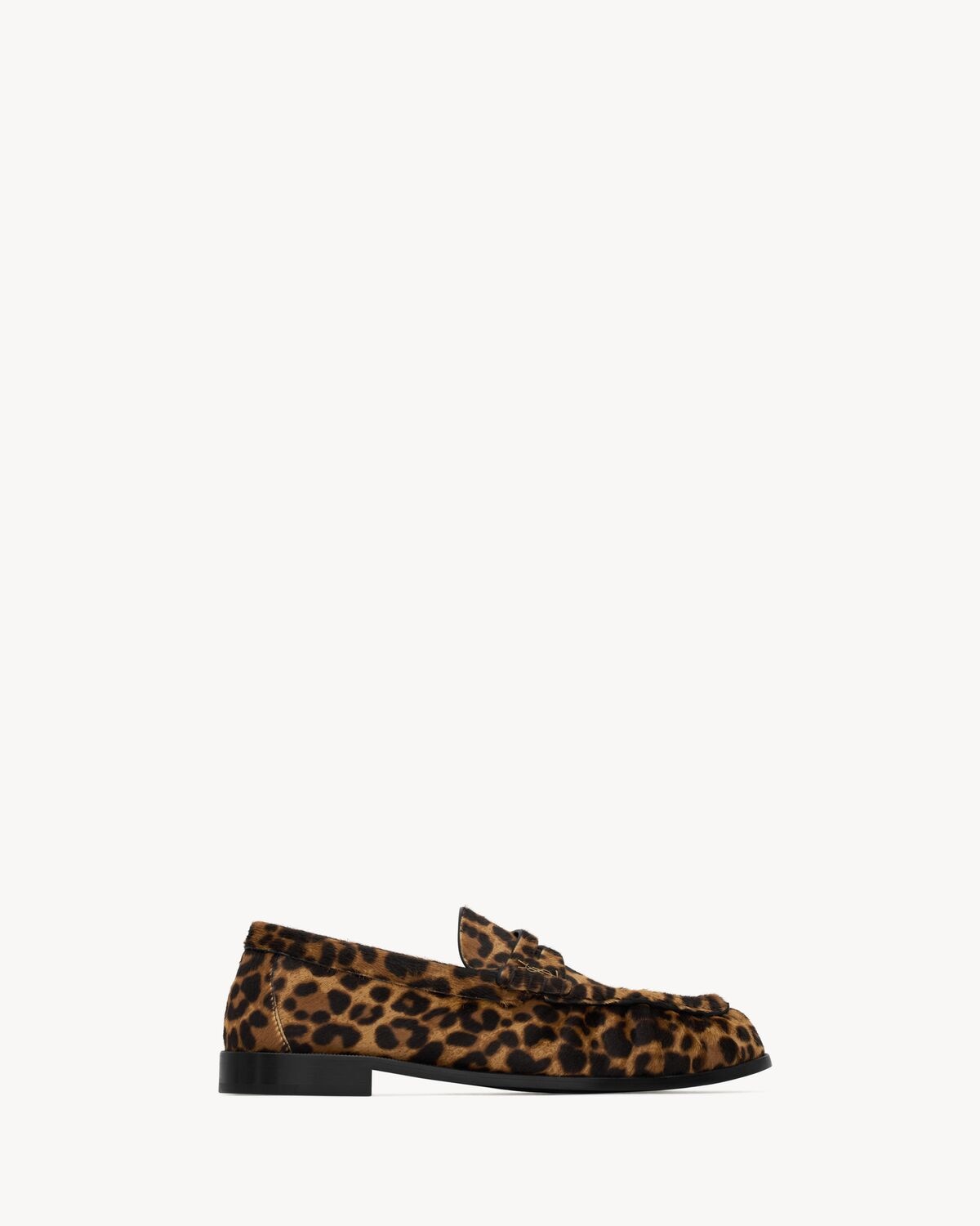 Saint Laurent Mocasines Le Loafer De Piel De Pelo De Poni