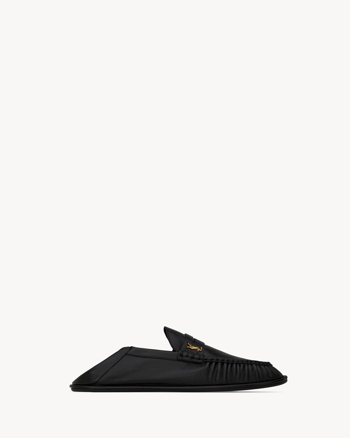 Saint Laurent Mocasines Le Loafer Foldable De Piel Lisa