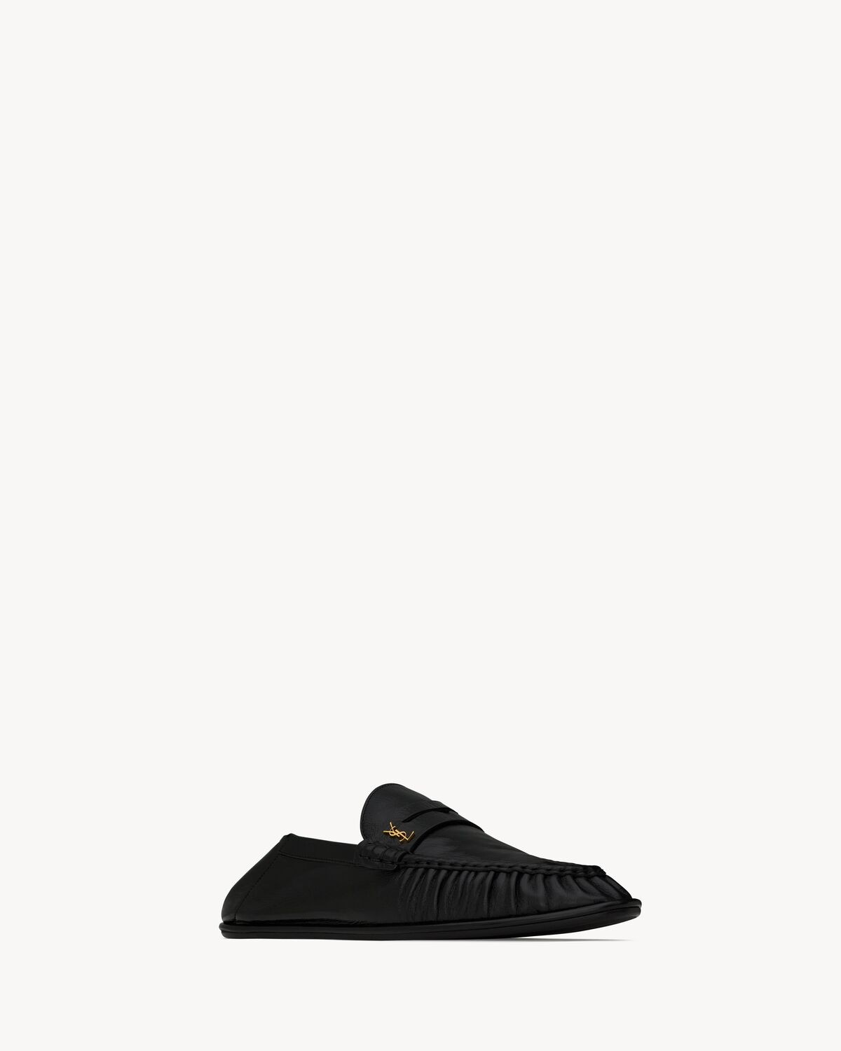 Saint Laurent Mocasines Le Loafer Foldable De Piel Lisa