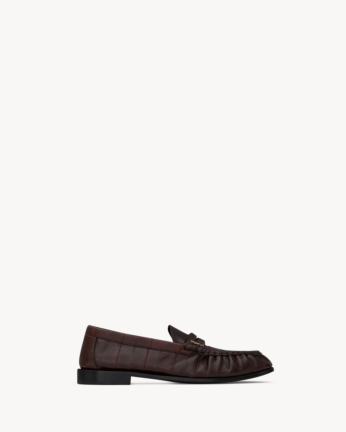 Saint Laurent Mocasines Le Loafer Supple De Piel De Anguila