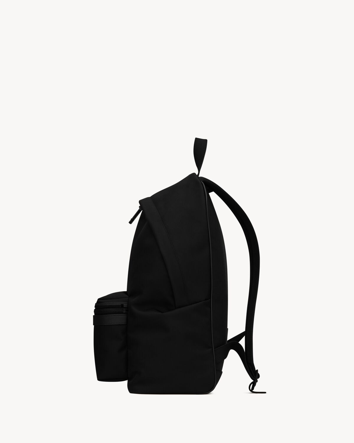 Saint Laurent Mochila City De Econyl® Piel Lisa Y Nailon