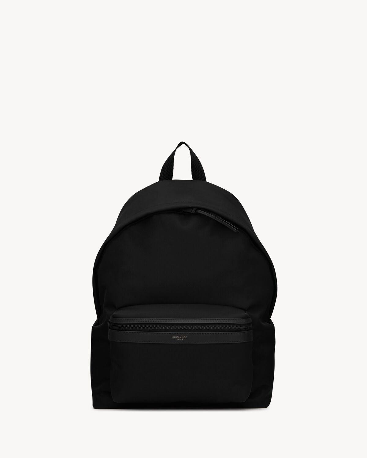 Saint Laurent mochila city de econyl® piel lisa y nailon