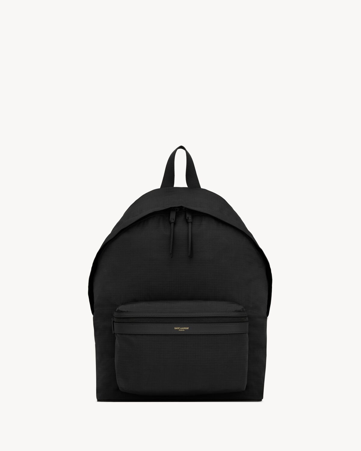 Saint Laurent mochila city de nailon antidesgarros y piel