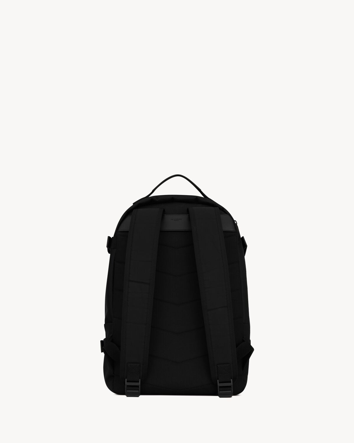 Saint Laurent Mochila Tipo Trekking City De Econyl® Piel Lisa Y Nailon