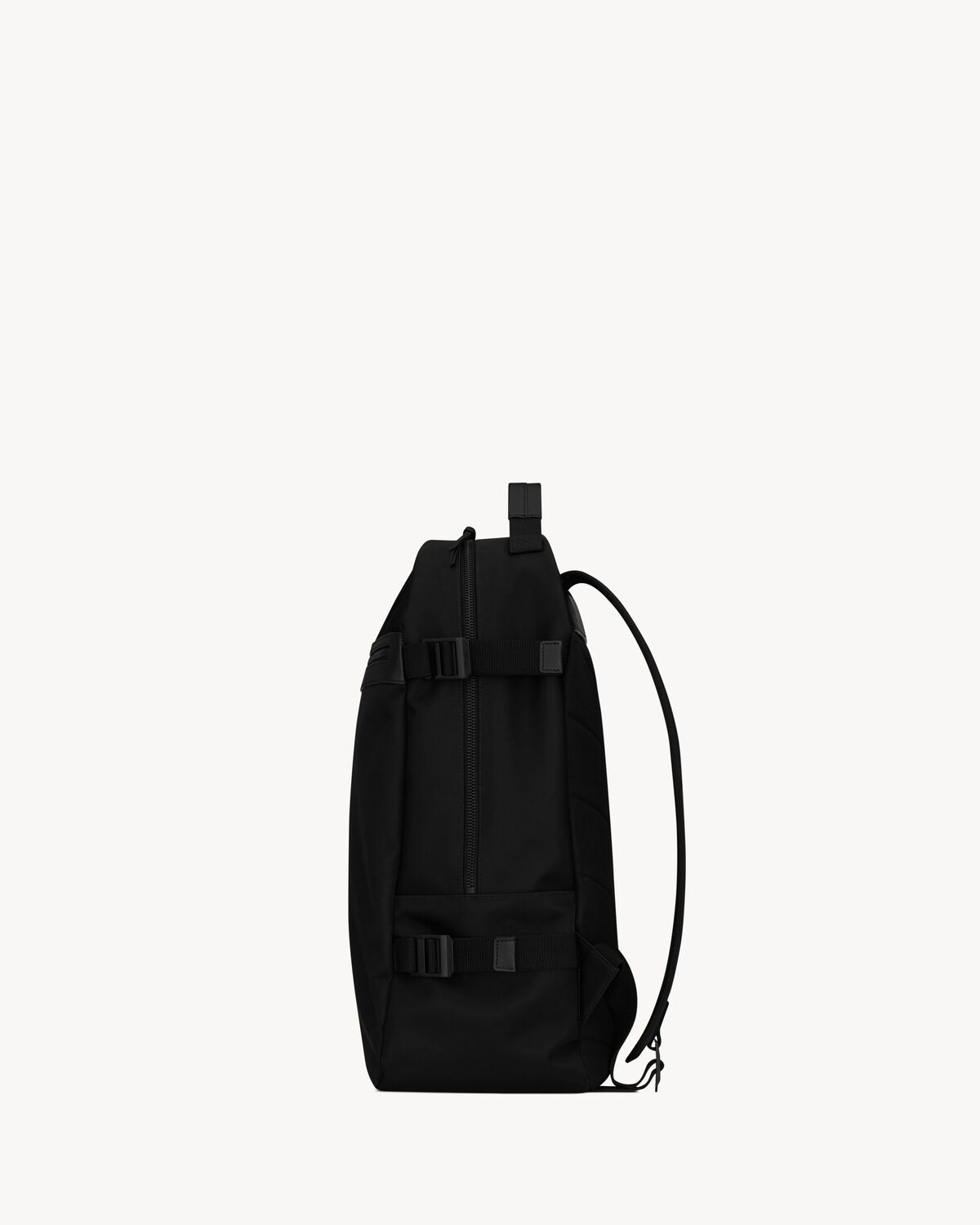 Saint Laurent Mochila Tipo Trekking City De Econyl® Piel Lisa Y Nailon